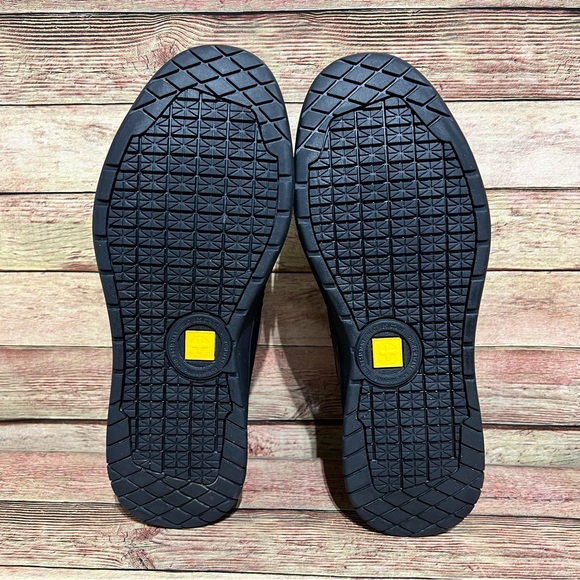 Dr. Martens Black Leather Maltby & Safety Shoes - Picture 9 of 11